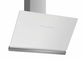 DWK98PR201 - 90 Cm | Clear White Wall Chimney